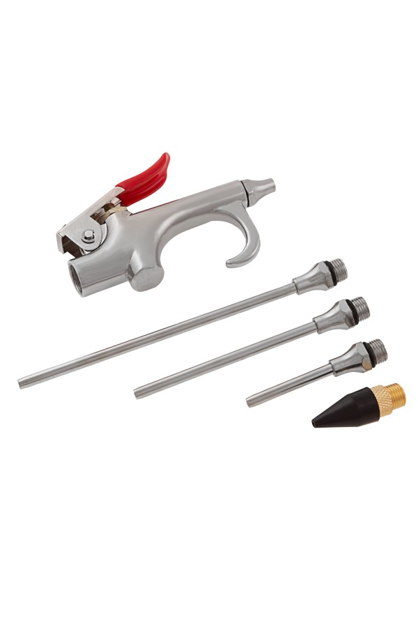 Набор продувочный пистолет, пневмат. в комплекте с насадками, 4 шт Matrix