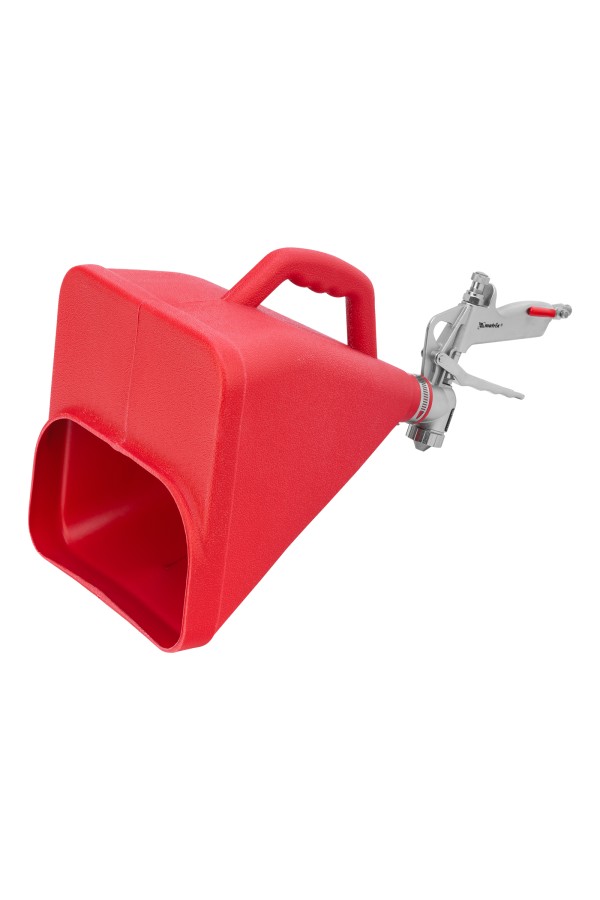 Картушный пистолет для штукатурки, V= 9,5 л, сопла 4, 6 и 8 мм Matrix