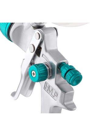 Краскораспылитель AG 801 HVLP, гравитационный, сопло 1.5 мм и 1.8 мм Stels