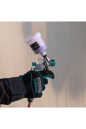 Краскораспылитель AG 810 HVLP, гравитационный, сопло 0.8 мм и 1 мм Stels