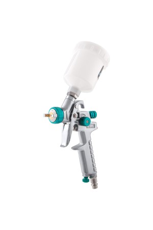 Краскораспылитель AG 810 HVLP, гравитационный, сопло 0.8 мм и 1 мм Stels
