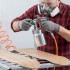 Краскораспылитель AS 702 НP профессиональный, всасывающего типа, сопло 1.8 мм и 2 мм Stels