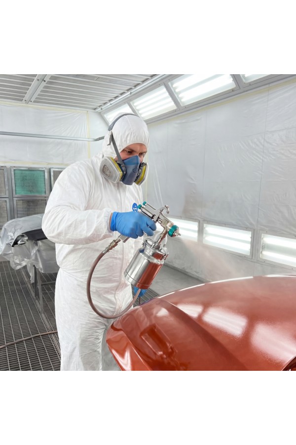 Краскораспылитель AS 702 НP профессиональный, всасывающего типа, сопло 1.8 мм и 2 мм Stels