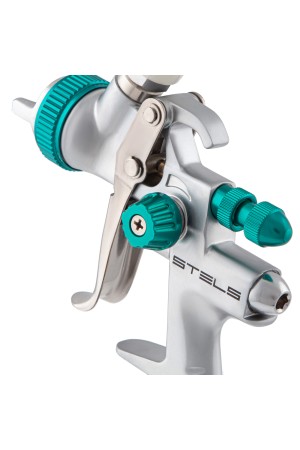 Краскораспылитель AG 901 LVMP профессиональный, гравитационного типа, сопло 1.3 и 1.1 мм Stels