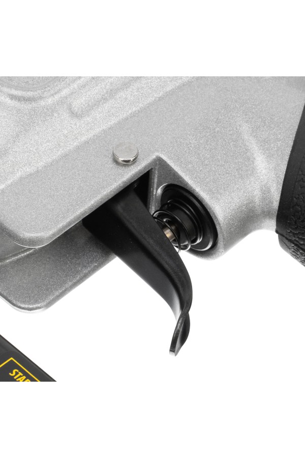 Степлер пневматический PS8016 для прямоугольных скоб 21GA от 6 до 16 мм Denzel