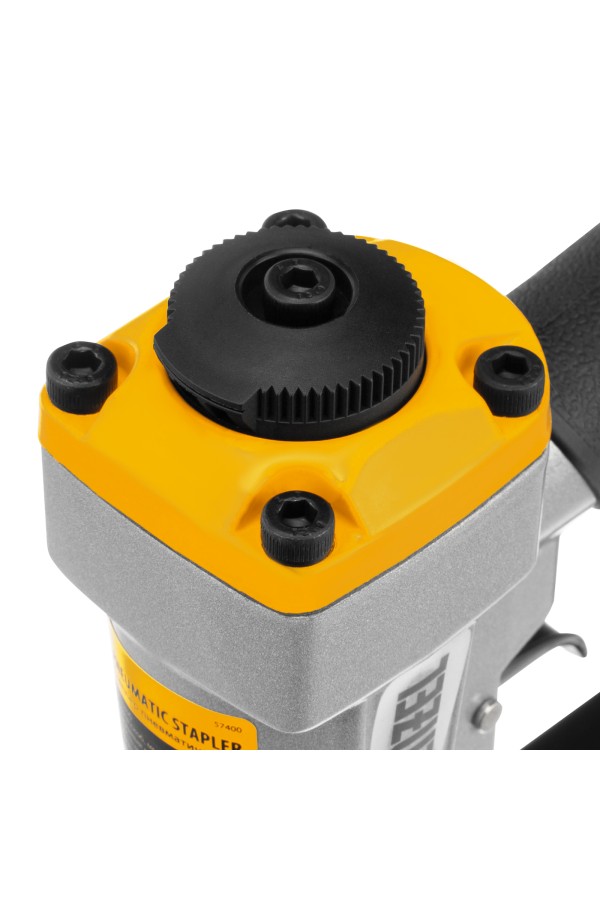 Степлер пневматический PS8016 для прямоугольных скоб 21GA от 6 до 16 мм Denzel