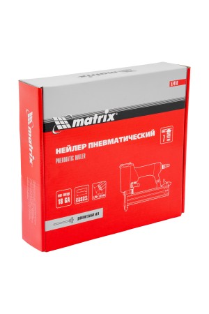 Нейлер пневматический для гвоздей от 10 до 50 мм Matrix