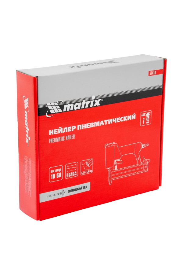 Нейлер пневматический для гвоздей от 10 до 50 мм Matrix
