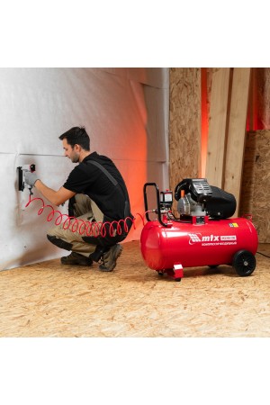 Степлер пневматический для прямоугольных скоб от 10 до 22 мм Matrix