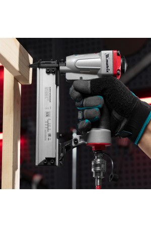 Нейлер финишный, шпилькозабивной пистолет, пневматический, гвоздь 23GA D 0.64 мм  длина 10-30 мм Matrix