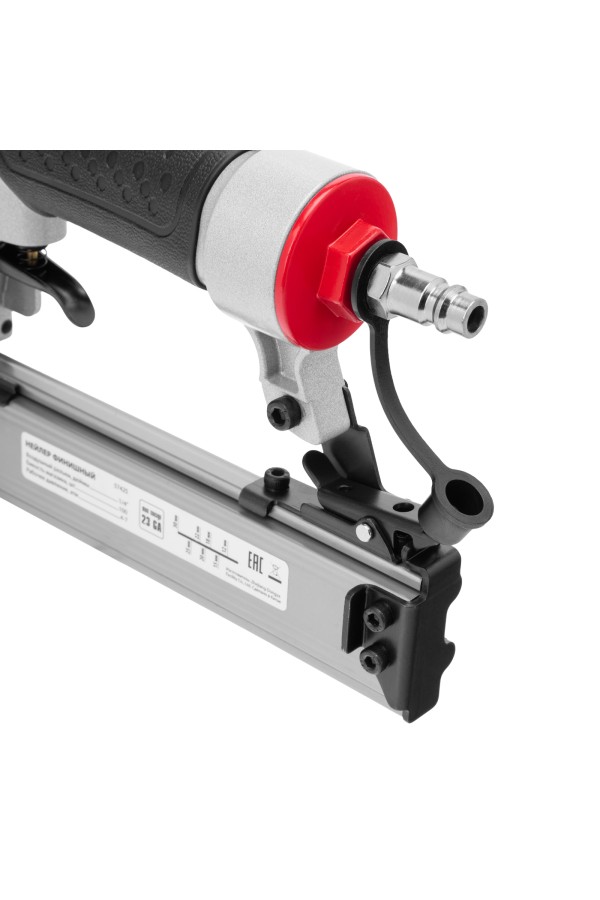 Нейлер финишный, шпилькозабивной пистолет, пневматический, гвоздь 23GA D 0.64 мм  длина 10-30 мм Matrix