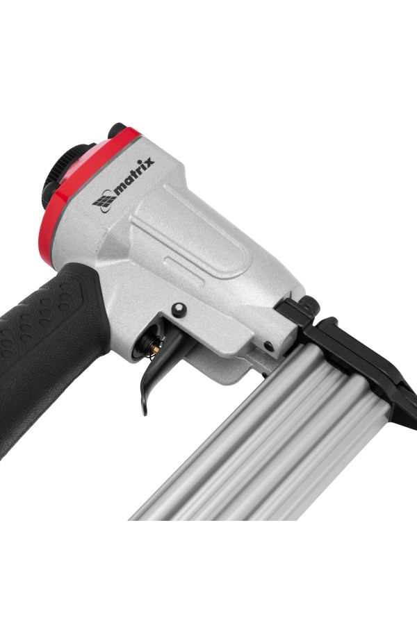 Нейлер финишный, шпилькозабивной пистолет, пневматический, гвоздь 23GA D 0.64 мм  длина 10-30 мм Matrix