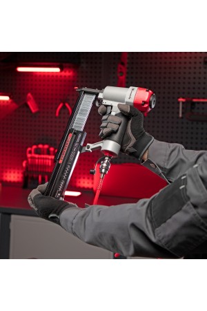 Нейлер-степлер пневматический 2 в 1, гвозди 18GA длина 10-50 мм, скобы 18GA длина 13-40 мм Matrix