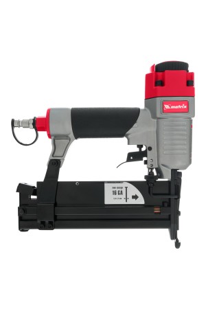 Нейлер-степлер пневматический 3 в 1, с регулировкой глубины забивания, гвозди 18GA, гвозди 16GA, скобы 18 GA Matrix