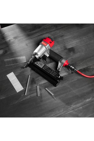 Нейлер-степлер пневматический 3 в 1, с регулировкой глубины забивания, гвозди 18GA, гвозди 16GA, скобы 18 GA Matrix