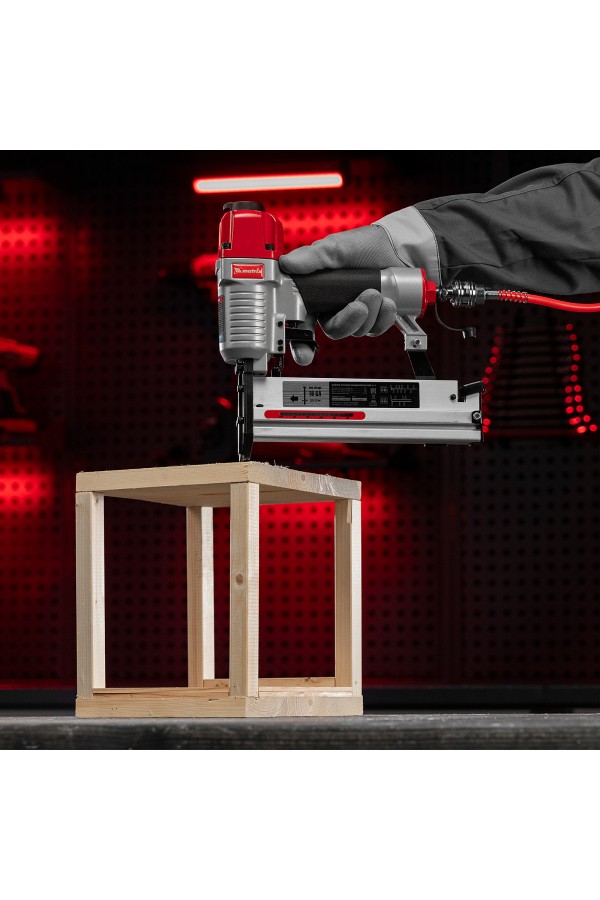 Нейлер-степлер пневматический 2 в 1, с регулировкой глубины забивания, гвозди 18GA, скобы 18GA Matrix