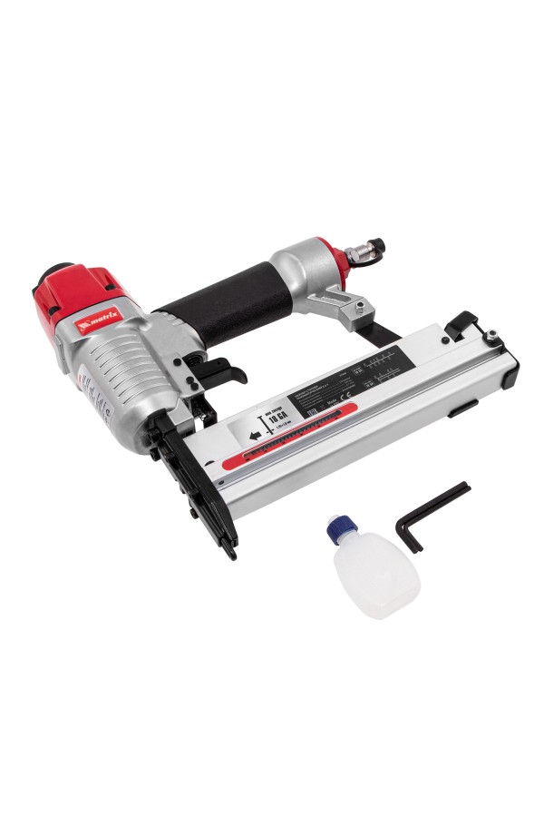 Нейлер-степлер пневматический 2 в 1, с регулировкой глубины забивания, гвозди 18GA, скобы 18GA Matrix