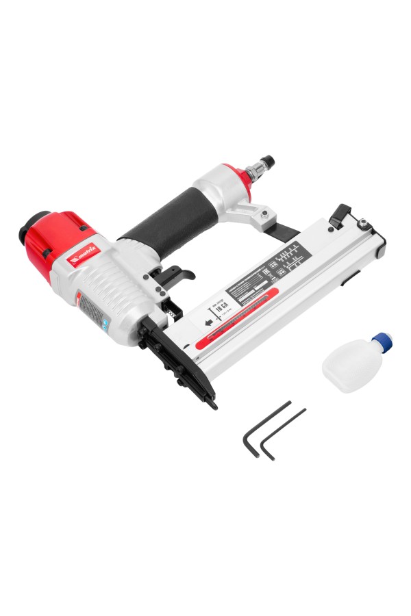 Нейлер-степлер пневматический 2 в 1, с регулировкой глубины забивания, гвозди 18GA, скобы 18GA Matrix