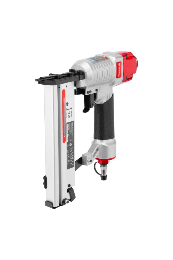 Нейлер-степлер пневматический 2 в 1, с регулировкой глубины забивания, гвозди 18GA, скобы 18GA Matrix