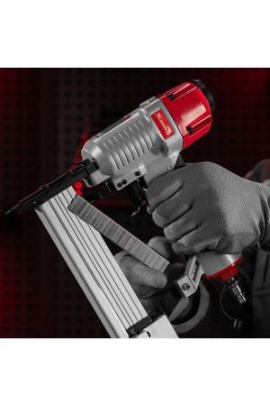 Нейлер-степлер пневматический 2 в 1, с регулировкой глубины забивания, гвозди 18GA, скобы 18GA Matrix