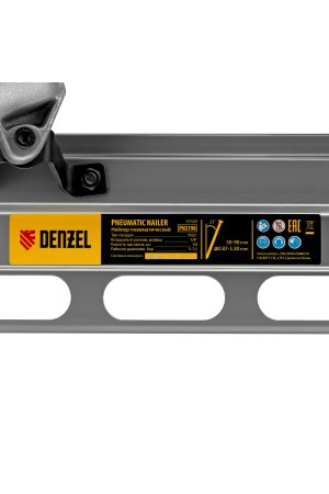 Нейлер пневматический PN2190 для гвоздей SN21 от 50 до 90 мм Denzel