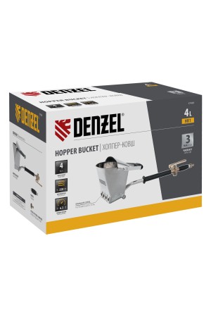 Хоппер-ковш HB1, 4 л, 350 л/мин Denzel