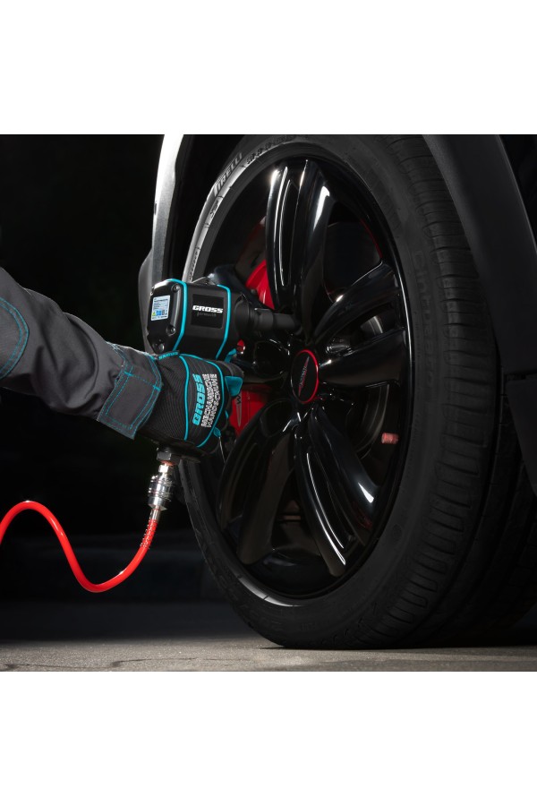 Гайковерт пневматический ударный G985, 1/2, Twin Hammer, 610 Нм, 9000 об/мин, композитный Gross