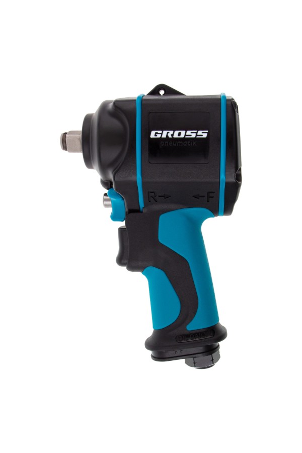 Гайковерт пневматический ударный G985, 1/2, Twin Hammer, 610 Нм, 9000 об/мин, композитный Gross