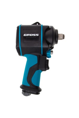 Гайковерт пневматический ударный G985, 1/2, Twin Hammer, 610 Нм, 9000 об/мин, композитный Gross