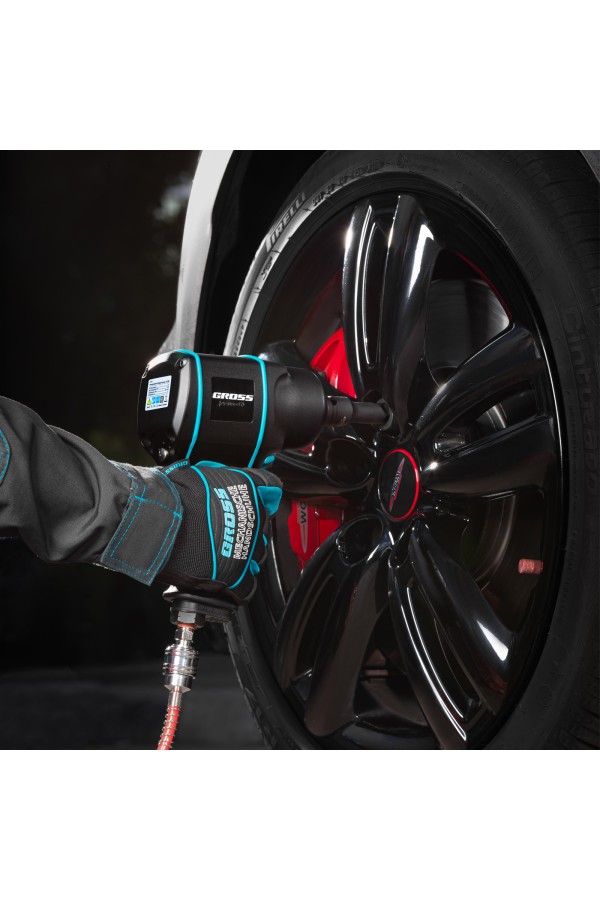 Гайковерт пневматический ударный G1285, 1/2, Twin Hammer, 1220Нм, 6500 об/мин, композитный Gross