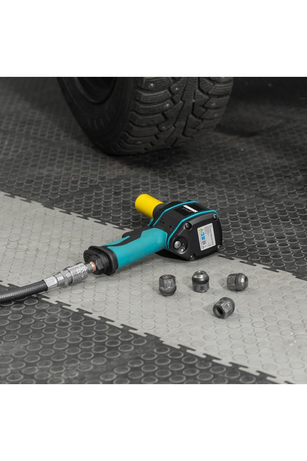 Гайковерт пневматический ударный G985K2, 1/2, 610Нм 9000 об/мин, с набором 17 предметов Gross