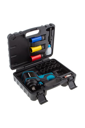 Гайковерт пневматический ударный G985K2, 1/2, 610Нм 9000 об/мин, с набором 17 предметов Gross