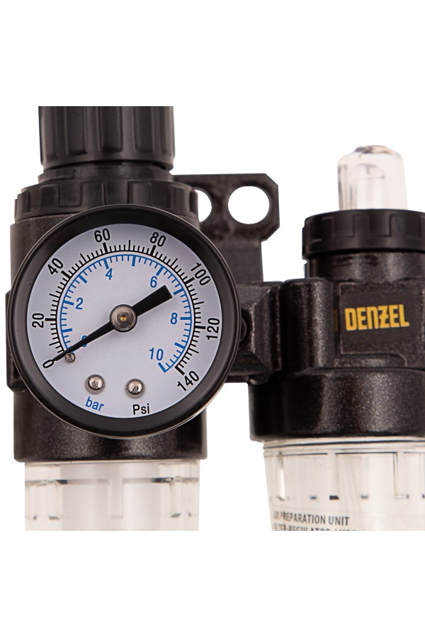 Блок подготовки воздуха регулятор-фильтр-лубрикатор FLR1500, 10 бар, 1500 л/мин, 1/4