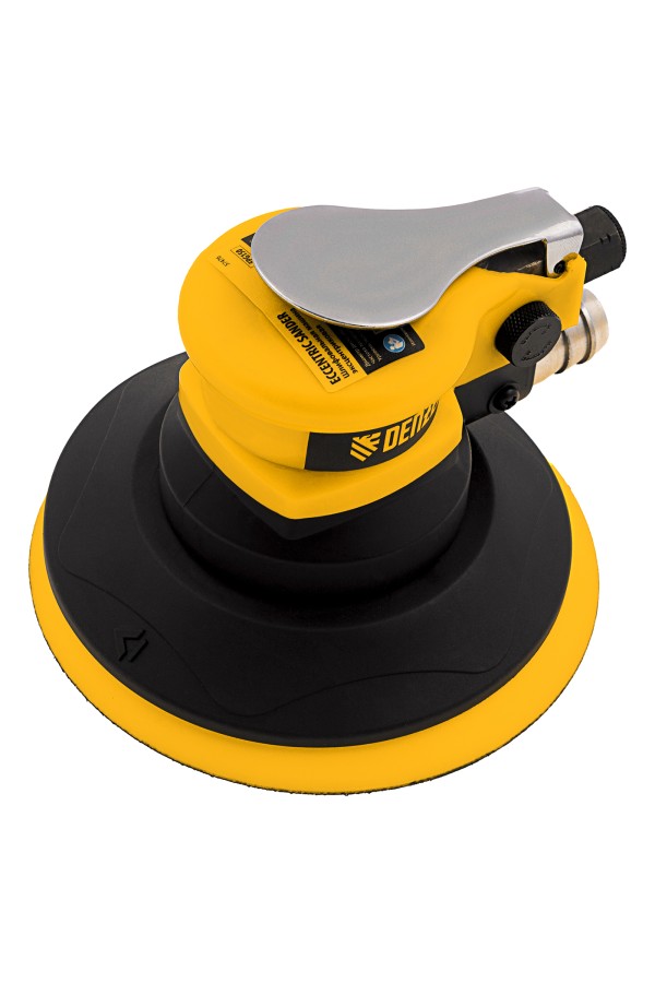 Эксцентриковая шлифовальная машина EPG150, 150 мм, 10000 об/мин, 5 мм, 160 л/мин Denzel
