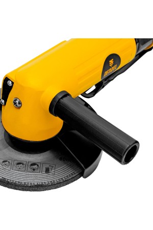 Пневматическая углошлифовальная машина AG125, 11000 об/мин, 125 мм, 186 л/мин Denzel