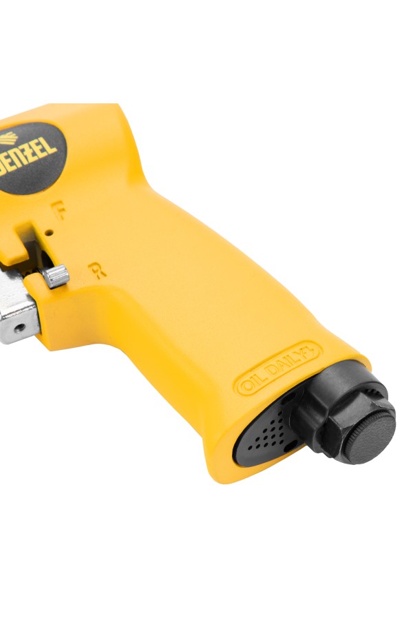 Пневматическая дрель PD500, 500 об/мин, 114 л/мин, 13 мм Denzel