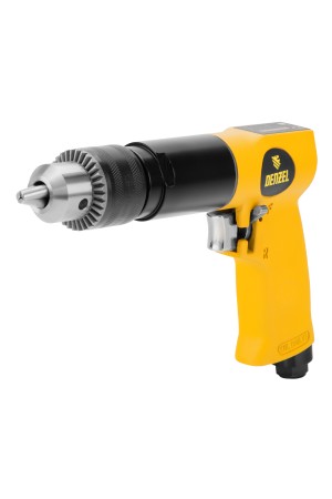 Пневматическая дрель PD500, 500 об/мин, 114 л/мин, 13 мм Denzel