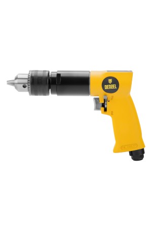 Пневматическая дрель PD500, 500 об/мин, 114 л/мин, 13 мм Denzel