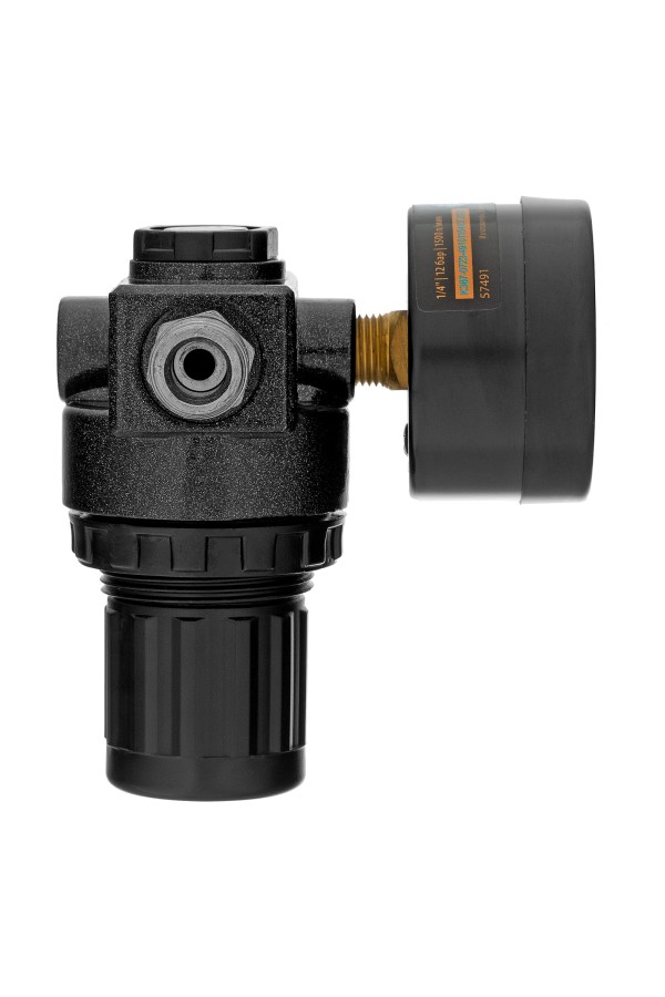 Регулятор давления с манометром R1500, 12 бар, 1/4