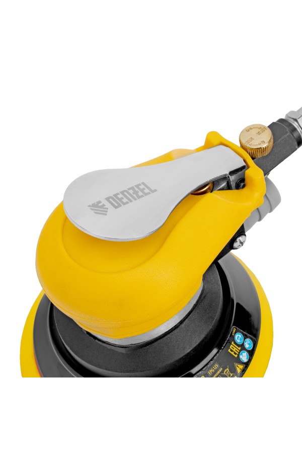 Эксцентриковая шлифовальная машина EPG125, 125 мм, 9000 об/мин, 5 мм, 113 л/мин// Denzel