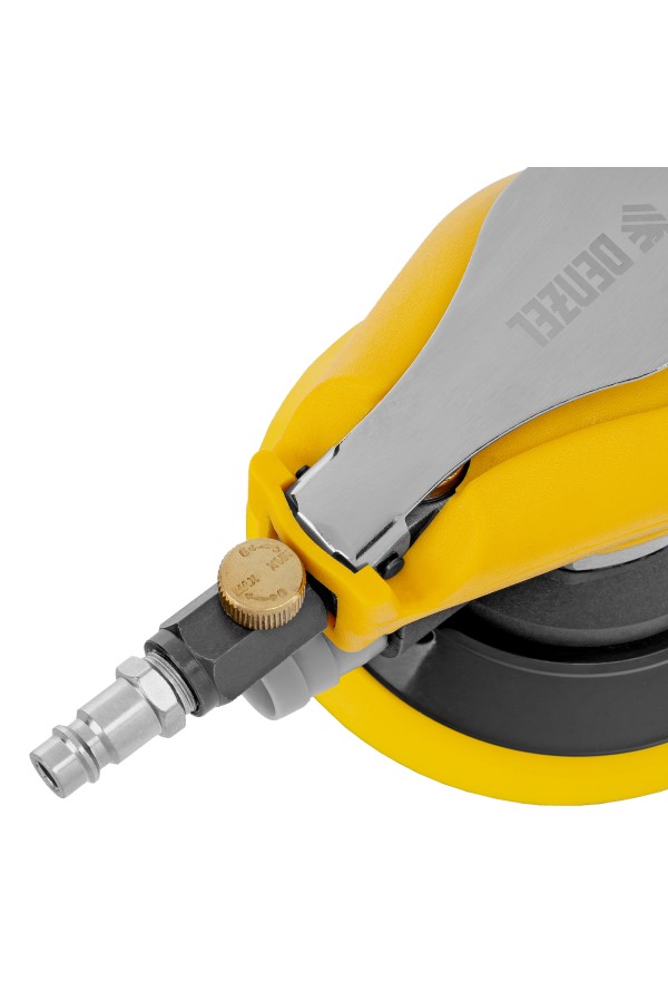 Эксцентриковая шлифовальная машина EPG125, 125 мм, 9000 об/мин, 5 мм, 113 л/мин// Denzel