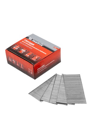 Гвозди для пневматического нейлера 16GA, сечение 1.6 х 1.4, длина 35 мм, 2500 шт Matrix