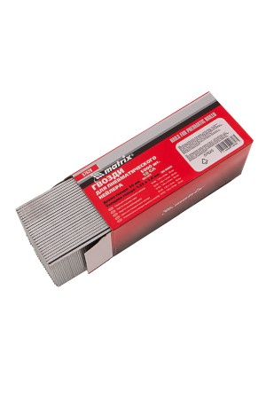 Гвозди для пневматического нейлера, длина 50 мм, ширина 1.25 мм, толщина 1 мм, 5000 шт Matrix