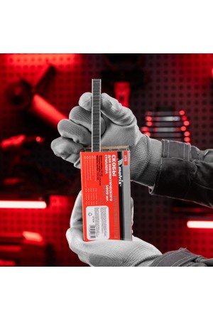 Скобы для пневматического степлера, 10 мм, ширина 1.2 мм, толщина 0.6 мм, ширина скобы 11.2 мм, 5000 шт Matrix