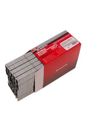 Скобы для пневматического степлера, 22 мм, ширина 1.2 мм, толщина 0.6 мм, ширина скобы 11.2 мм, 5000 шт Matrix