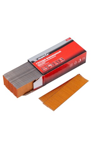 Гвозди финишные, (шпильки) 23GA для пневматического нейлера финишного D 0.64 мм, длина 18 мм, 5000 шт Matrix