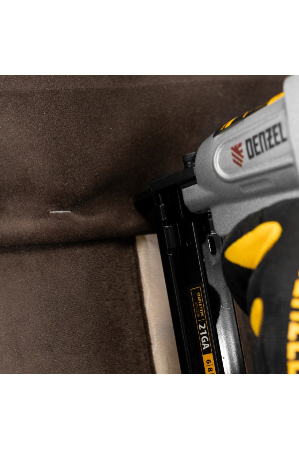 Скобы 21GA для пнев. степл., 14мм, шир. - 0,95мм, тол. - 0,6мм, шир. скобы - 12,8мм, 5000шт Denzel