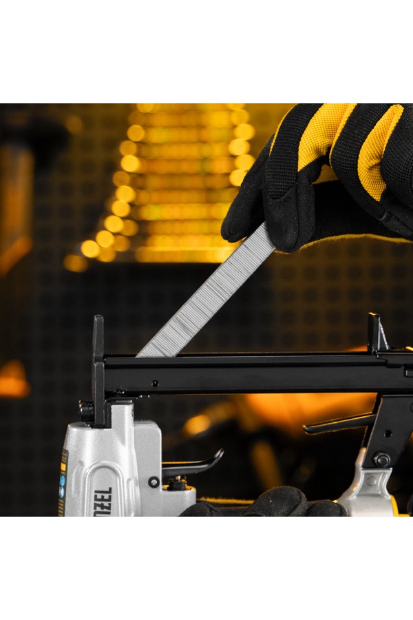 Скобы 21GA для пнев. степл., 14мм, шир. - 0,95мм, тол. - 0,6мм, шир. скобы - 12,8мм, 5000шт Denzel