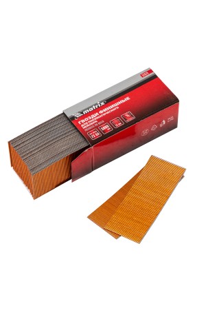 Гвозди финишные, (шпильки) 23GA для пневматического нейлера финишного D 0.64 мм, длина 25 мм, 5000 шт Matrix