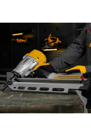 Гвозди для пнев. нейлера (оцинк.), длина - 65 мм, диам. - 2,9 мм, 2000 шт. Denzel